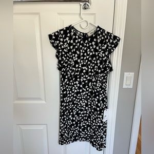 Diane Von Furstenberg black & white dress